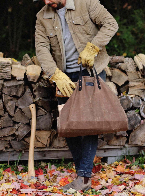 Log Carrier | Coffee Brown