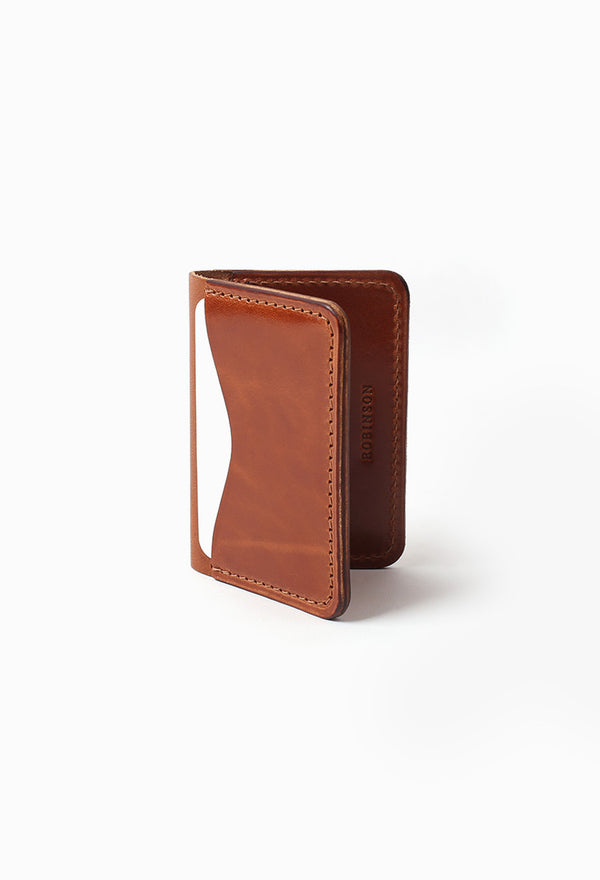 Card Wallet 3 pockets - Brown