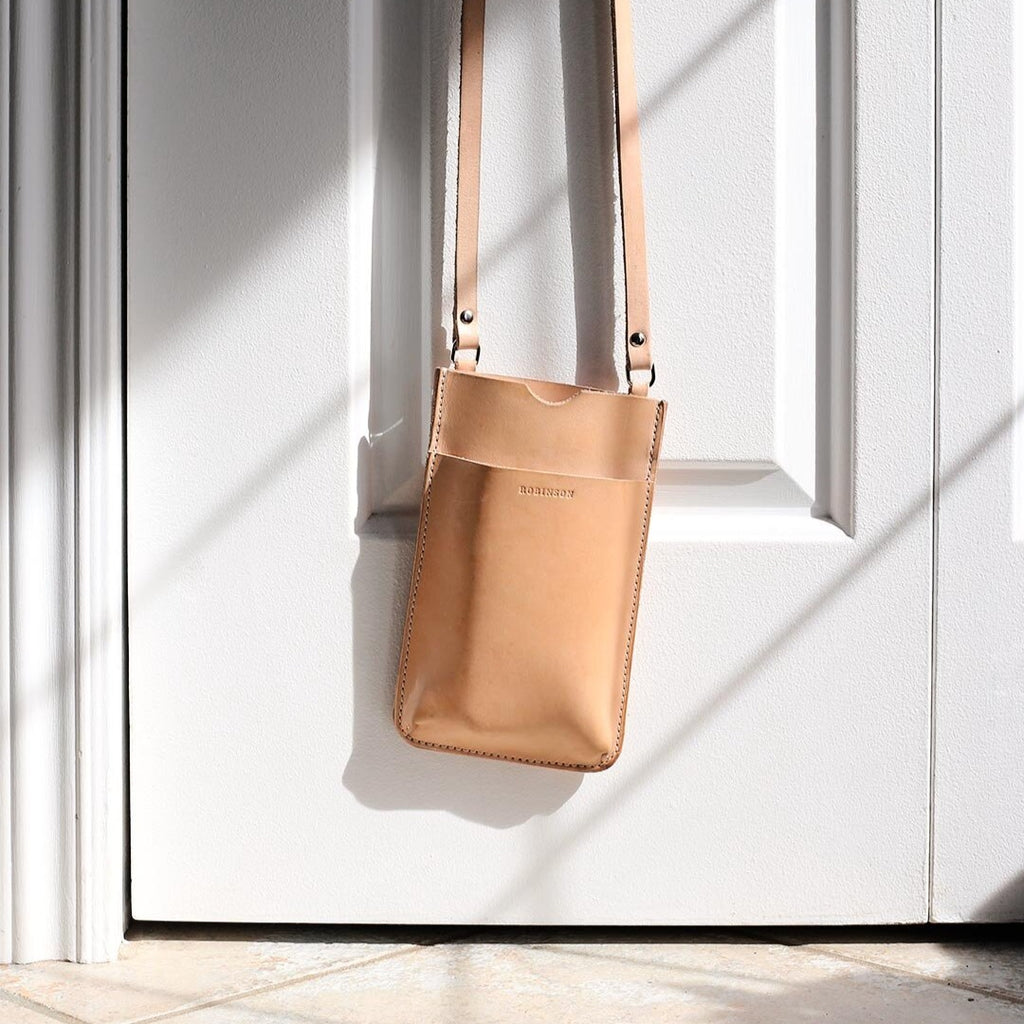 Shoulder bag mini natural The Robinson Company La